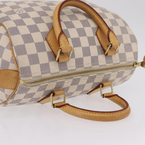 LOUIS VUITTON Damier Azur Speedy 25 Hand Bag N41534 LV Auth ep16724V