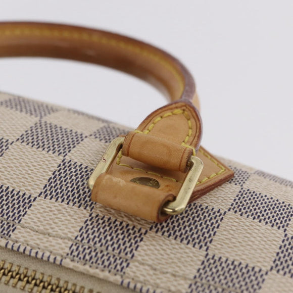 LOUIS VUITTON Damier Azur Speedy 25 Hand Bag N41534 LV Auth ep16724V