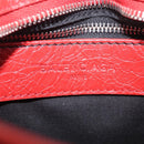 Balenciaga Classic Mini City Hand Bag Leather 2way Red 300295 Auth ep16728M-20