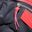 Balenciaga Classic Mini City Hand Bag Leather 2way Red 300295 Auth ep16728M-24