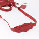 Balenciaga Classic Mini City Hand Bag Leather 2way Red 300295 Auth ep16728M-9