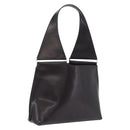 GUCCI Hand Bag Patent Dark Brown Silver 001 3115 Auth ep16742-1