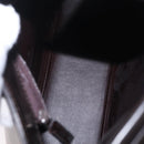 GUCCI Hand Bag Patent Dark Brown Silver 001 3115 Auth ep16742-15