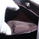 GUCCI Hand Bag Patent Dark Brown Silver 001 3115 Auth ep16742-19