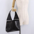 GUCCI Hand Bag Patent Dark Brown Silver 001 3115 Auth ep16742-21