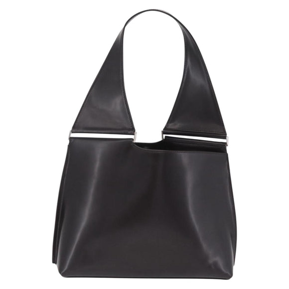 GUCCI Hand Bag Patent Dark Brown Silver 001 3115 Auth ep16742