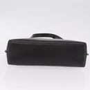 GUCCI Hand Bag Patent Dark Brown Silver 001 3115 Auth ep16742-9