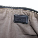 Bottega Veneta INTRECCIATO Clutch Bag Leather Black Red Auth ep16743-13