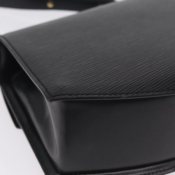 LOUIS VUITTON Epi Tilsitt Hand Bag Black M52482 LV Auth ep16744A