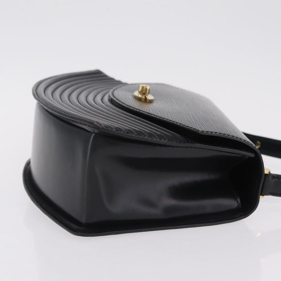 LOUIS VUITTON Epi Tilsitt Hand Bag Black M52482 LV Auth ep16744A