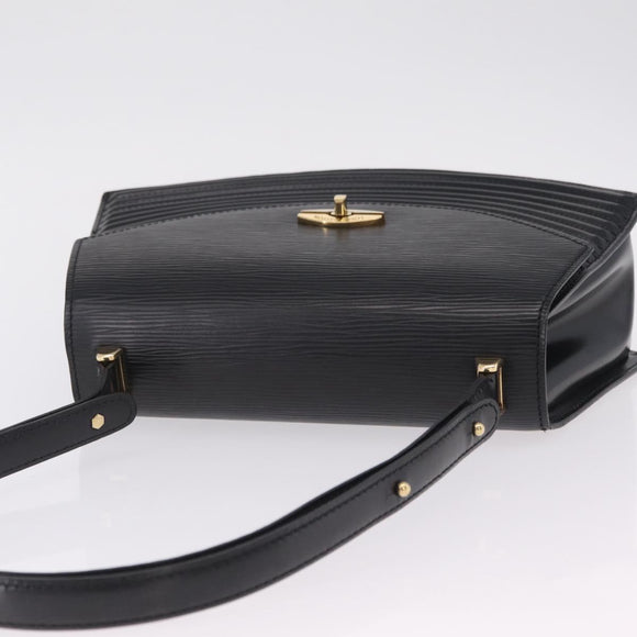 LOUIS VUITTON Epi Tilsitt Hand Bag Black M52482 LV Auth ep16744A