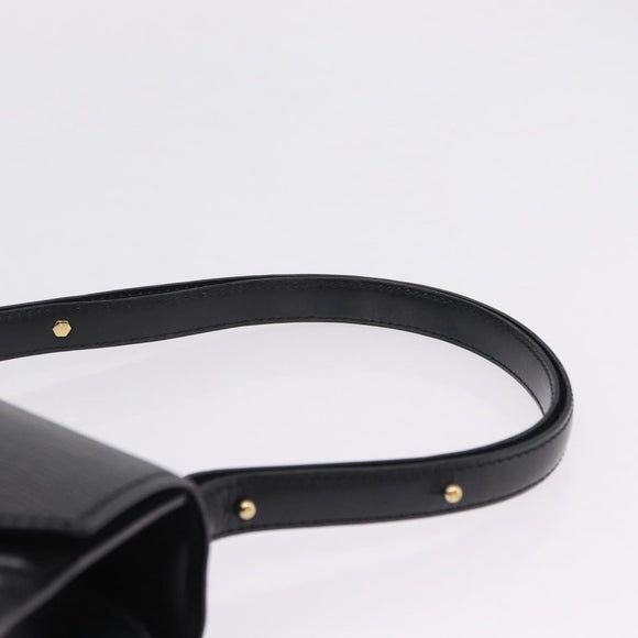 LOUIS VUITTON Epi Tilsitt Hand Bag Black M52482 LV Auth ep16744A