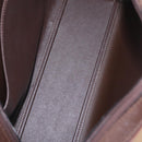 Burberrys Nova Check Hand Bag Canvas Beige Gold Tone Auth ep16747-17