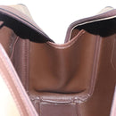 Burberrys Nova Check Hand Bag Canvas Beige Gold Tone Auth ep16747-18