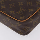 LOUIS VUITTON Monogram Compiegne 23 Clutch Bag M51847 LV Auth ep16750A-13