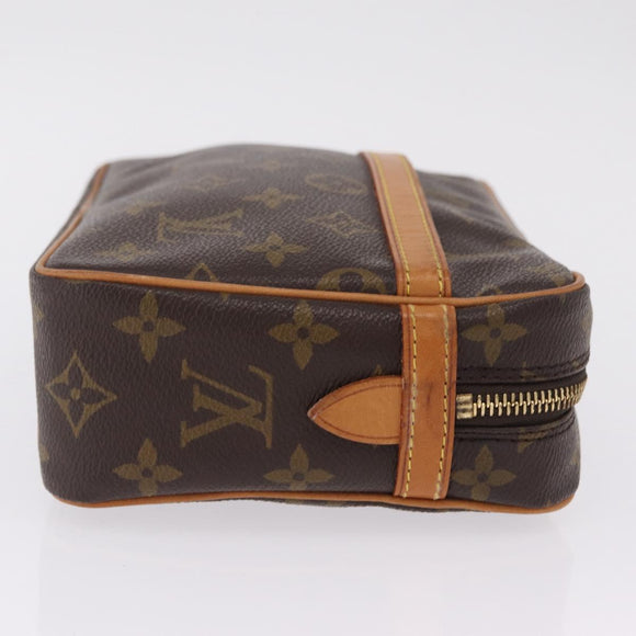 LOUIS VUITTON Monogram Compiegne 23 Clutch Bag M51847 LV Auth ep16750A