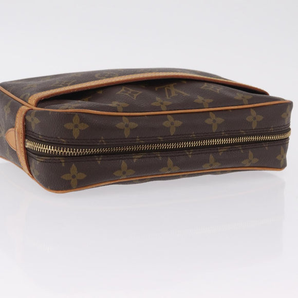 LOUIS VUITTON Monogram Compiegne 23 Clutch Bag M51847 LV Auth ep16750A