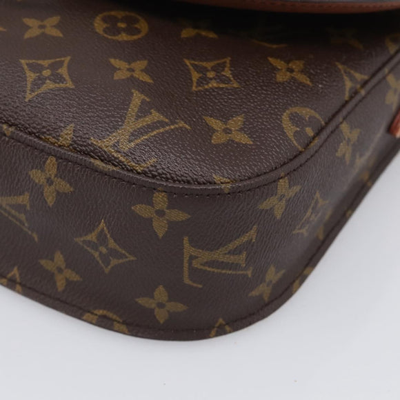 LOUIS VUITTON Monogram Saint Cloud GM Shoulder Bag M51242 LV Auth ep16752A