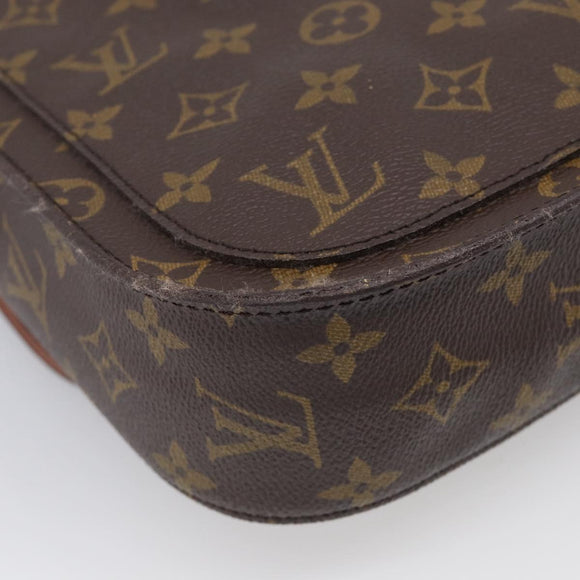 LOUIS VUITTON Monogram Saint Cloud GM Shoulder Bag M51242 LV Auth ep16752A