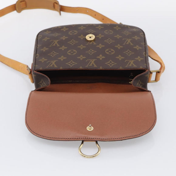 LOUIS VUITTON Monogram Saint Cloud GM Shoulder Bag M51242 LV Auth ep16752A