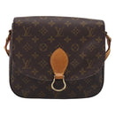 LOUIS VUITTON Monogram Saint Cloud GM Shoulder Bag M51242 LV Auth ep16752A-2