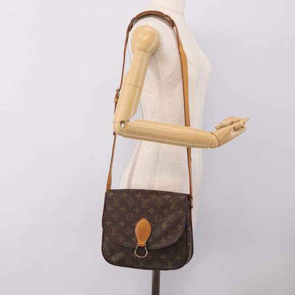 LOUIS VUITTON Monogram Saint Cloud GM Shoulder Bag M51242 LV Auth ep16752A