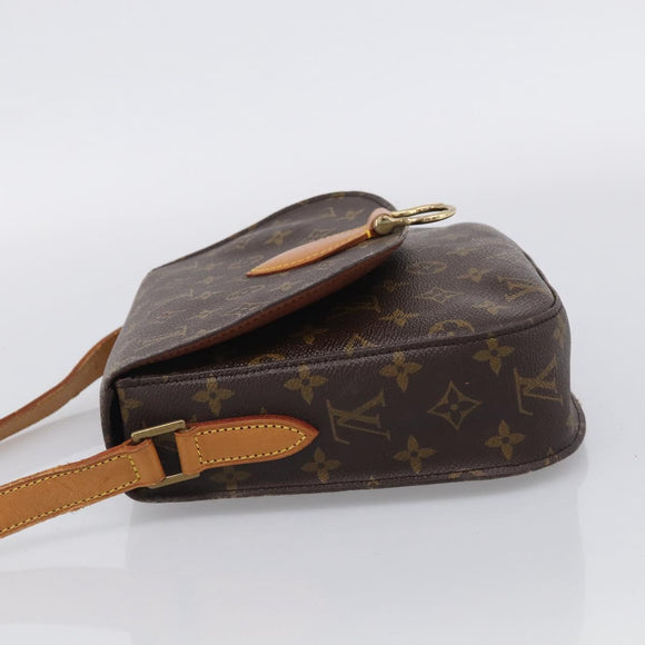 LOUIS VUITTON Monogram Saint Cloud GM Shoulder Bag M51242 LV Auth ep16752A