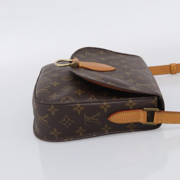 LOUIS VUITTON Monogram Saint Cloud GM Shoulder Bag M51242 LV Auth ep16752A