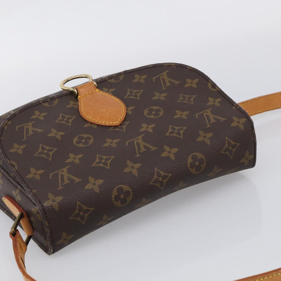 LOUIS VUITTON Monogram Saint Cloud GM Shoulder Bag M51242 LV Auth ep16752A