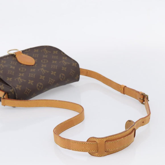 LOUIS VUITTON Monogram Saint Cloud GM Shoulder Bag M51242 LV Auth ep16752A