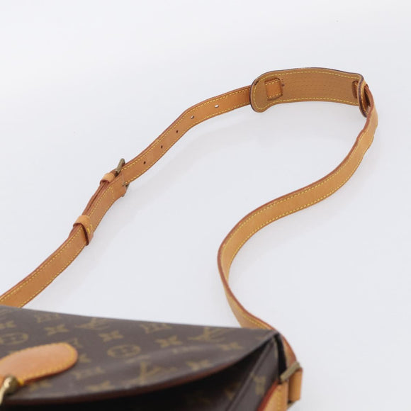 LOUIS VUITTON Monogram Saint Cloud GM Shoulder Bag M51242 LV Auth ep16752A
