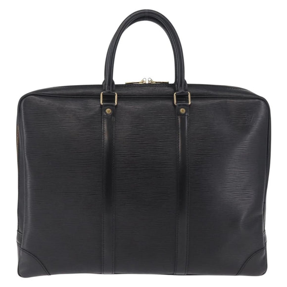 LOUIS VUITTON Epi Porte Documents Voyage Business Bag Black M54472 Auth ep16753