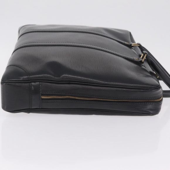 LOUIS VUITTON Epi Porte Documents Voyage Business Bag Black M54472 Auth ep16753
