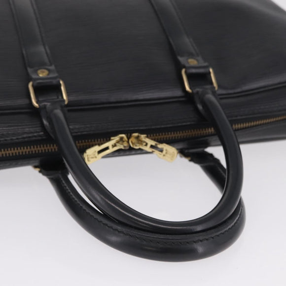 LOUIS VUITTON Epi Porte Documents Voyage Business Bag Black M54472 Auth ep16753