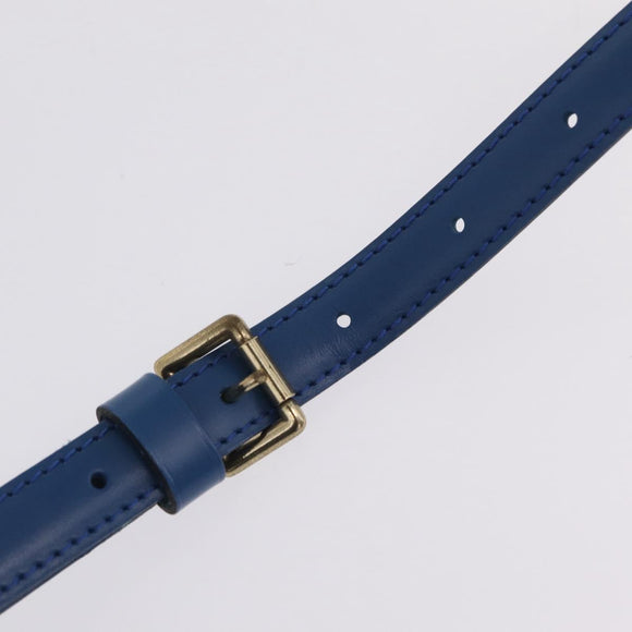 LOUIS VUITTON Epi Capuchin Shoulder Bag Blue M52345 LV Auth ep16754A