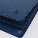 LOUIS VUITTON Epi Capuchin Shoulder Bag Blue M52345 LV Auth ep16754A-14