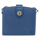 LOUIS VUITTON Epi Capuchin Shoulder Bag Blue M52345 LV Auth ep16754A-2