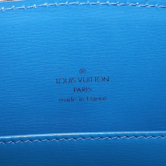 LOUIS VUITTON Epi Capuchin Shoulder Bag Blue M52345 LV Auth ep16754A