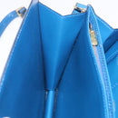 LOUIS VUITTON Epi Capuchin Shoulder Bag Blue M52345 LV Auth ep16754A-25
