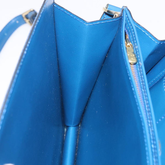 LOUIS VUITTON Epi Capuchin Shoulder Bag Blue M52345 LV Auth ep16754A