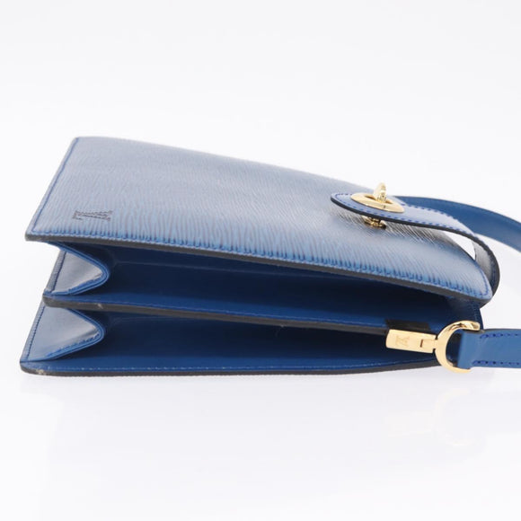 LOUIS VUITTON Epi Capuchin Shoulder Bag Blue M52345 LV Auth ep16754A