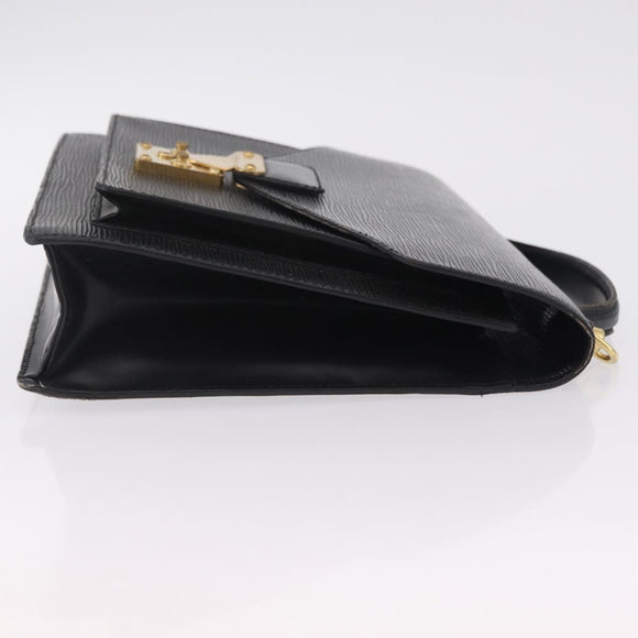 LOUIS VUITTON Epi Monceau 28 Hand Bag Black M52122 LV Auth ep16756