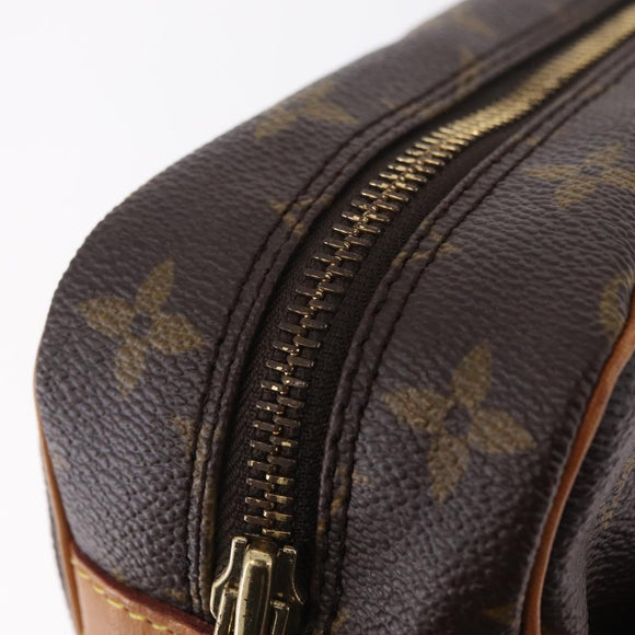 LOUIS VUITTON Monogram Compiegne 28 Clutch Bag M51845 LV Auth ep16769A