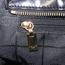 CELINE Macadam Tote Bag PVC Brown Gold Tone Auth ep16772A-21