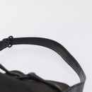 GUCCI GG Canvas Horsebit Shoulder Bag Black 101975 Auth ep16774-9