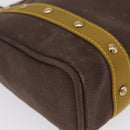 LOUIS VUITTON Antigua Cabas MM Tote Bag Canvas Brown M40086 LV Auth ep16780-11