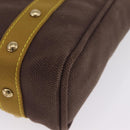 LOUIS VUITTON Antigua Cabas MM Tote Bag Canvas Brown M40086 LV Auth ep16780-14