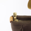 LOUIS VUITTON Antigua Cabas MM Tote Bag Canvas Brown M40086 LV Auth ep16780-17