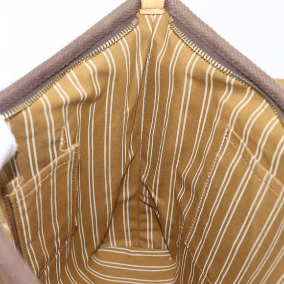 LOUIS VUITTON Antigua Cabas MM Tote Bag Canvas Brown M40086 LV Auth ep16780