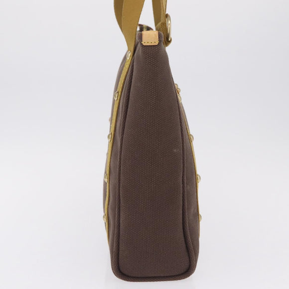 LOUIS VUITTON Antigua Cabas MM Tote Bag Canvas Brown M40086 LV Auth ep16780